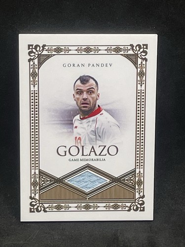 GORAN PANDEV 2023 FUTERA UNIQUE GOLAZO GAME USED PATCH /24