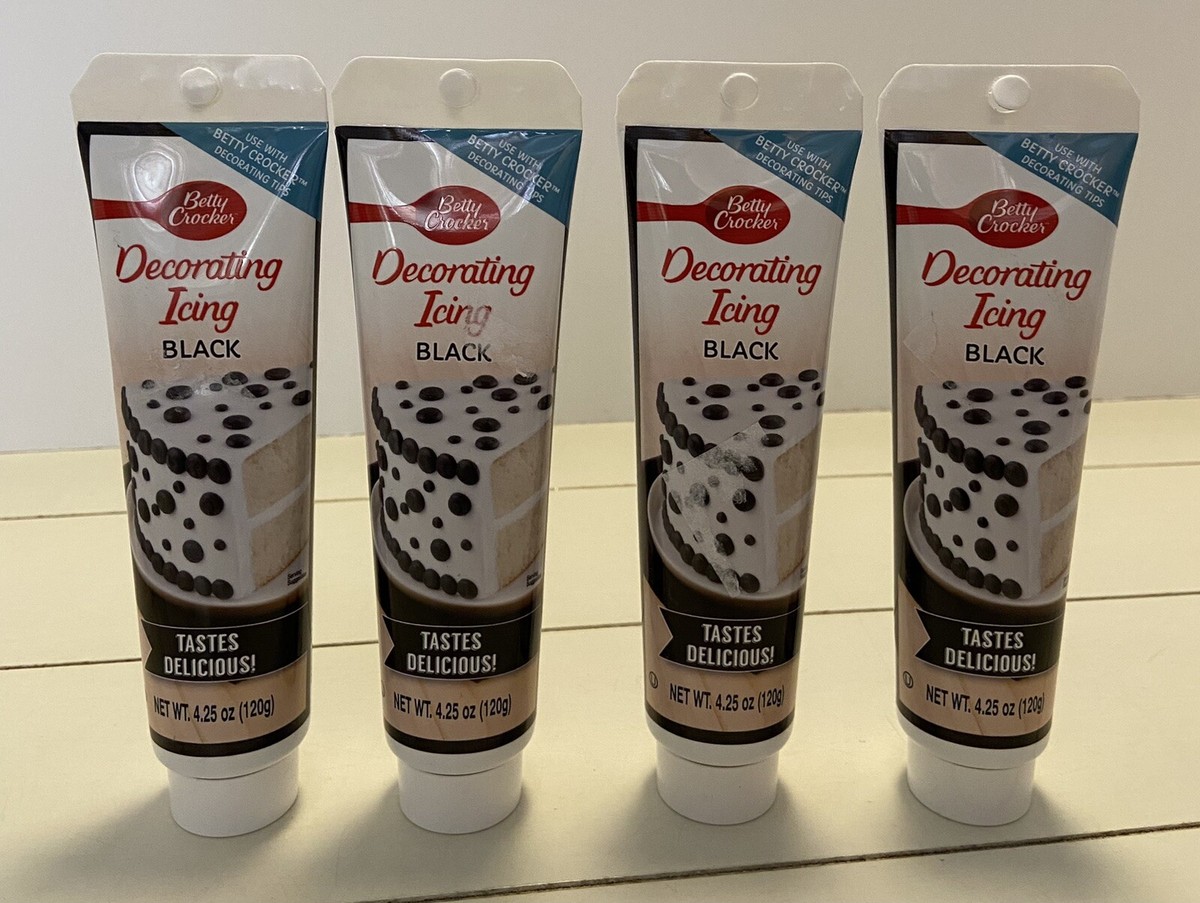 Betty Crocker Decorating Icing Black oz Each BC19007 USA
