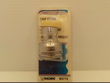 MOEN M3715 SNAP FITTING, DUAL THREAD, NIB