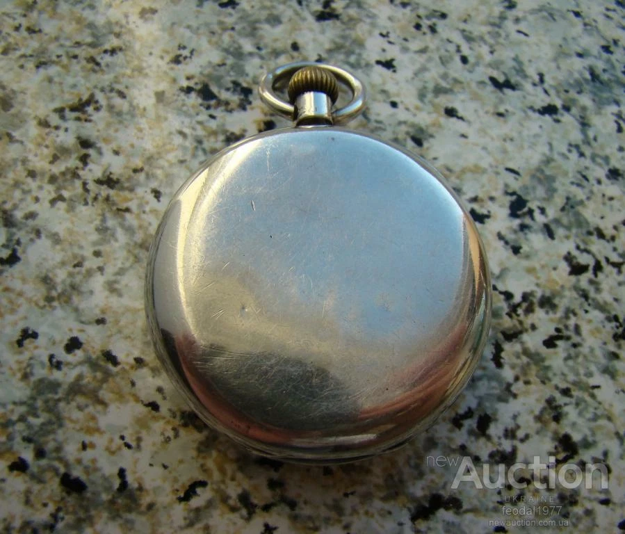 Antique Pocket Watch Silver 925 Mechanical England 1900 Rare Sterling Open Face
