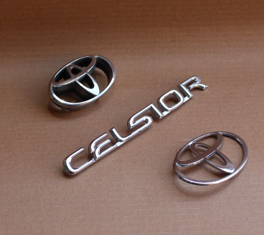 Toyota Celsior UCF20 21 Chrome Celsior Badges , Lexus Ls400 98-00