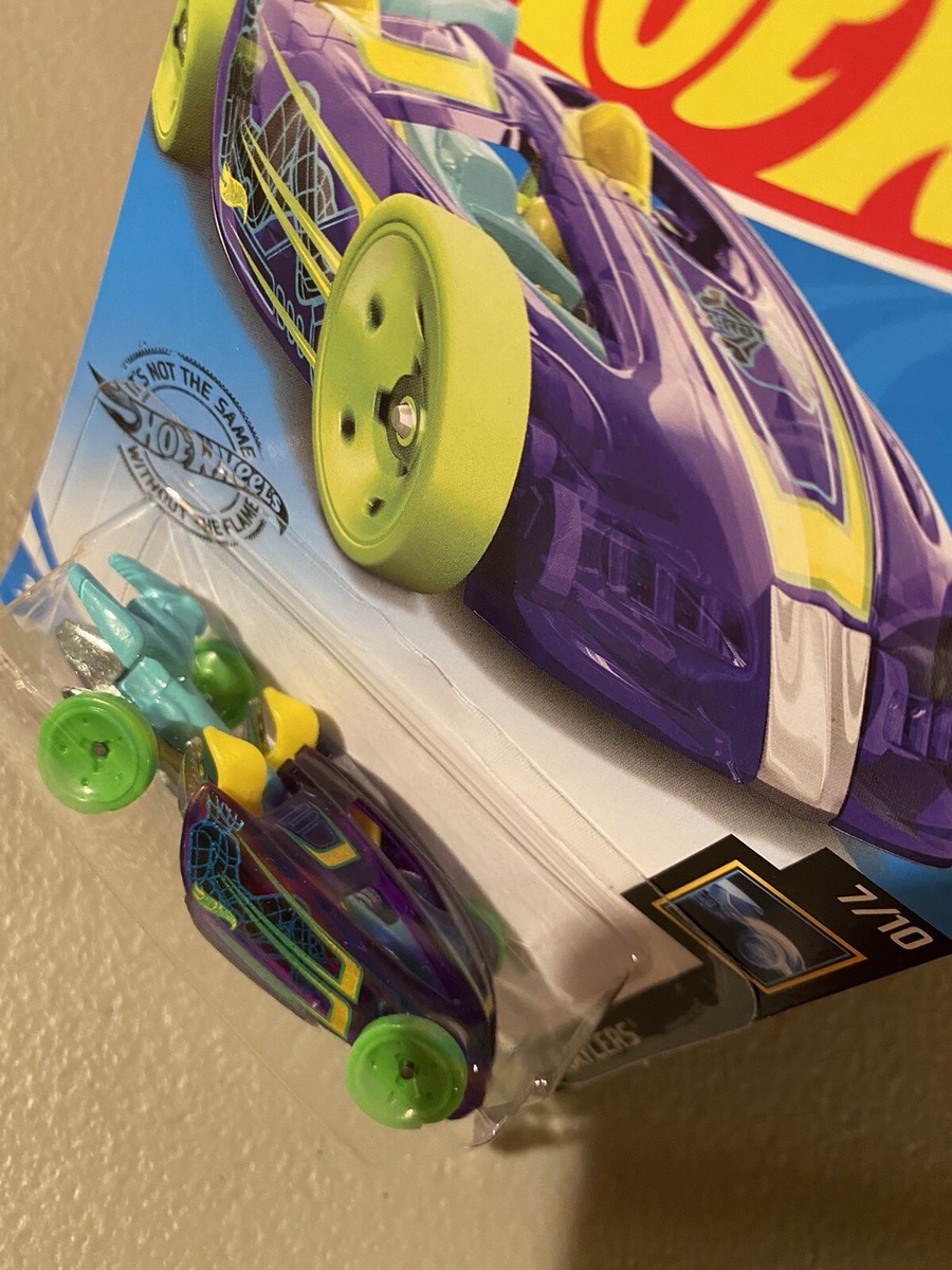 Hot Wheels 42/250 X-raycers 7/10 Pedal De Metal Purple Green Hot Wheels 42/250 X-raycers 7/10 Pedal De Metal Purple Green