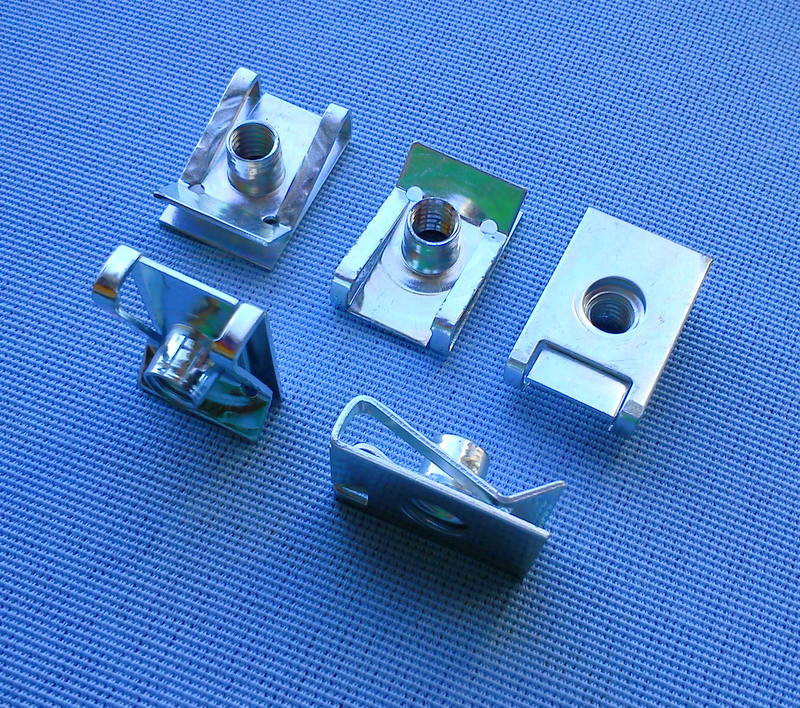 YOU.S Kühler Steckmutter Halteklammer Blechmutter Metallklammer M6 Online Kaufen