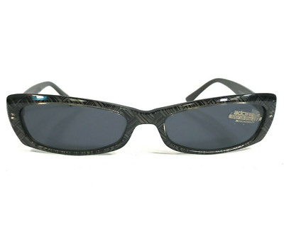 Eschenbach Sunglasses 6257-400930 Black Gray Cat Eye Frames with Black Lenses