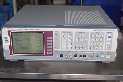 Rohde & Schwarz TV test receiver  EFA  2067.3004.23  #211991-Flo