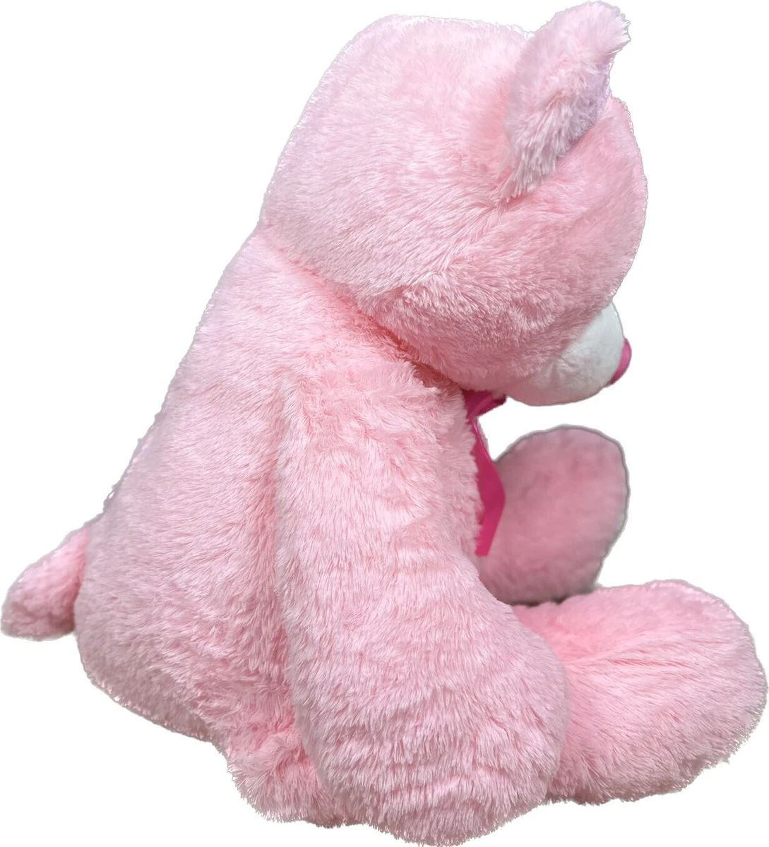 Big pink best sale stuffed animal