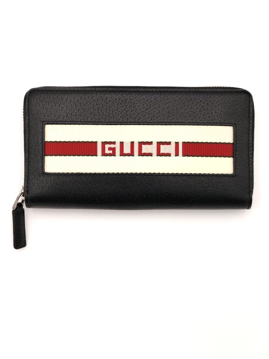Gucci Stripe Long Wallet | eBay