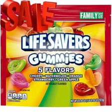 Life Savers 5 Flavors Gummy Candy, Family Siz...