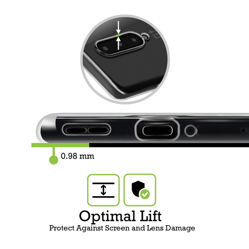 JUEGO DE 3 FUNDAS DE GEL SUAVE HEAD CASE DESIGNS BEST OF PLACES PARA TELÉFONOS GOOGLE ONEPLUS Foto 4 de 4