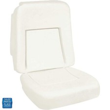 1968-1969 Firebird Trans Am Deluxe Front Bucket Seat Foam Bun Upper Lower Each 1968-1969 Firebird Trans Am Deluxe Front Bucket Seat Foam Bun Upper Lower Each