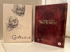 The Lord Of The Rings The Two Towers & The Creating Of Gollum DVD. Like New. (9)