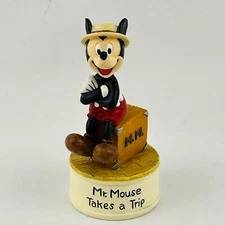Disney Lenox Mr. Mouse Takes A Trip Movie Star Mickey Mouse Thimble Collection