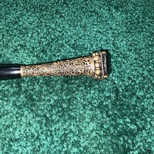 Antique Vintage Umbrella Parasol w Decorative Handle