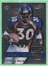 1999 Collector's Edge Supreme Football Terrell Davis #T3-13 Denver Broncos👍