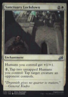 Sanctuary Lockdown - Ikoria: Lair of Behemoths: #28, MTG Nm R186