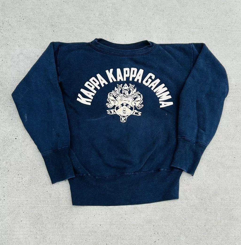 VINTAGE 1950 s Champion Kappa Kappa Gamma Fraternity Sorority