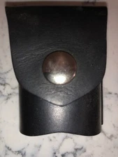 100% Leather Zippo LIGHTER Case. Leather. Clip To Your Belt N Keep Items Safe