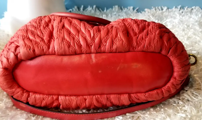 Coach 70th Anniversary Red Quilted Nylon Tote/Satchel Bag | eBay