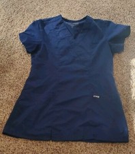 Grey's Anatomy Srub Top XS Blue