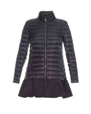モンクレール NEW Moncler Daurade Puffer with Flounce Hem in Black SZ 3 #DC47 | eBay