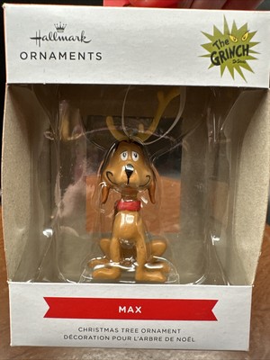 (New in Box) Hallmark Reindeer Max How The Grinch Stole Christmas Tree Ornament