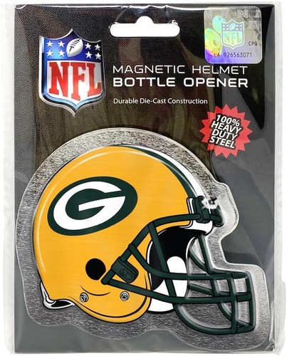 NFL Football Helmet Bottle CAN OPENER ~ Heavy Duty Steel Magnet ~ALL TEAMS - Picture 11 of 18
