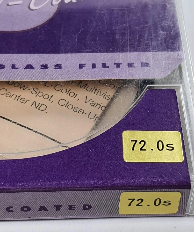 72mm 81A 81-A 81 A Warming Light Balancing Glass Lens Filter Japan 72 mm E72 - Image 2 of 4