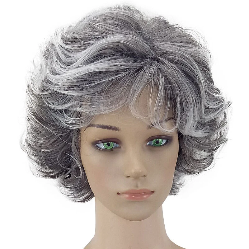 Short human hair wigs 2024 for white women