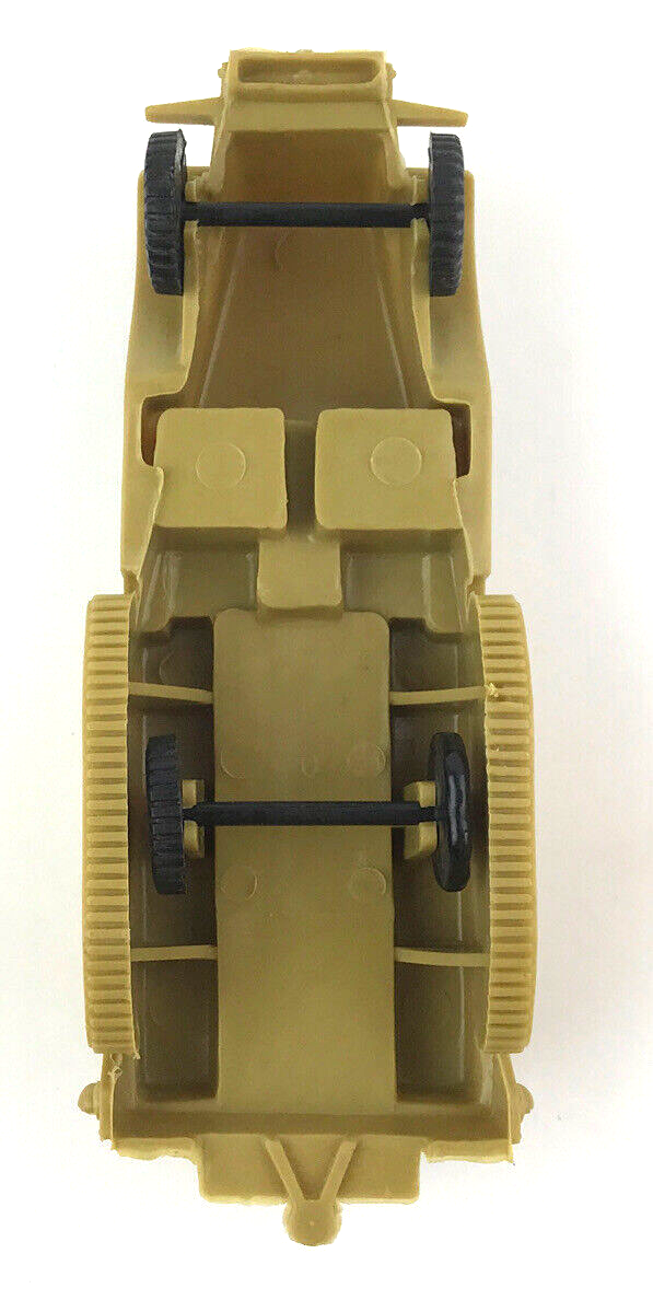 Marx Desert Fox Battleground Play Set Toy Replacement Part Tan Half