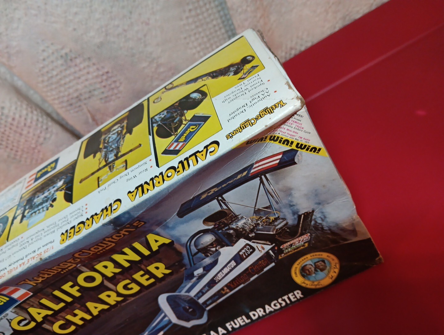 Keeling & Clayton California Charger Model car kit AA Fuel Dragster 1/