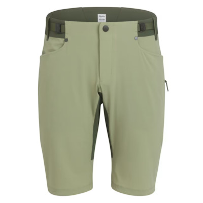 Rapha Men's TRAIL LIGHTWEIGHT SHORTS MED Olive Green/Deep Olive Green New/Tags