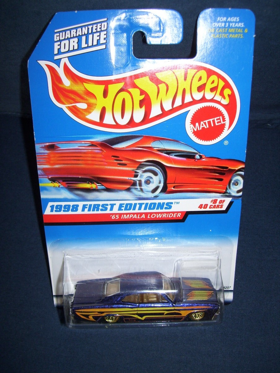 Hot Wheels 1998 First Edition '65 Impala Lowrider 8 of 40