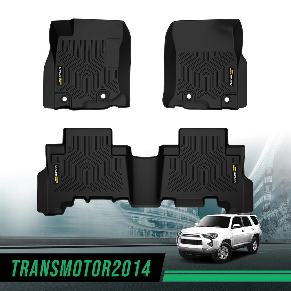 3D Floor Mats Liners TPE All Weather Fit For 2014-23 Toyota 4runner Lexus Gx460 Foto 2 de 4