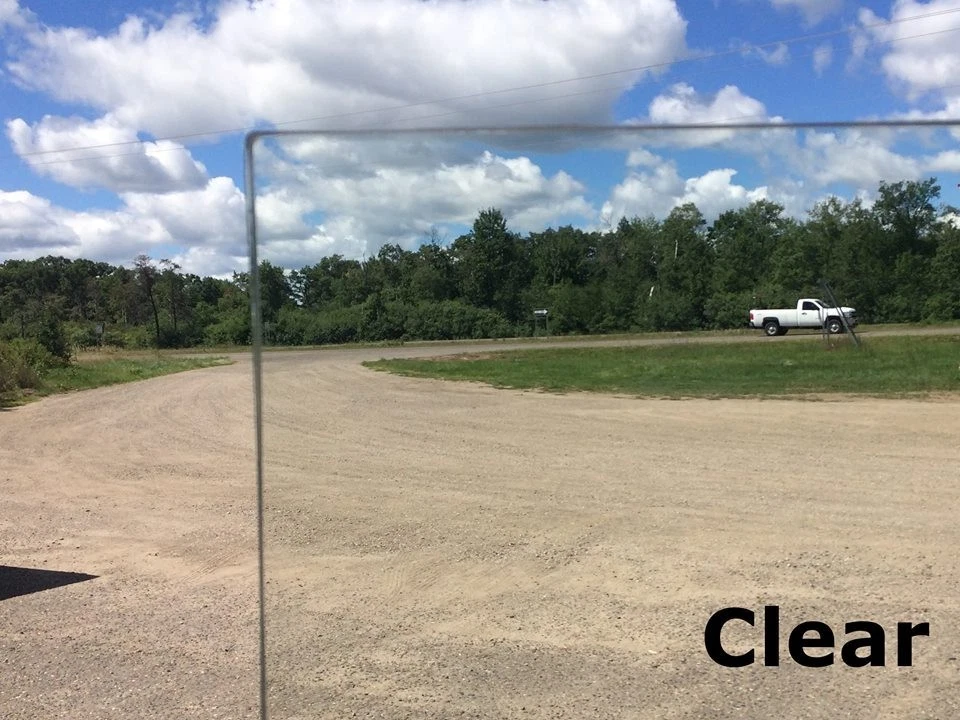 1954 Chevrolet GMC Pickup Truck Clear Glass Windshield Vent Door Center Back - Image 4 of 4