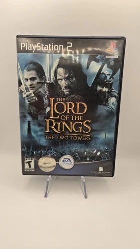 Lord of the Rings Two Towers PS2 Game No Manual PlayStation 2 Tested EA LOTR