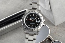 Rolex Explorer II Black Dial Acciaio Automatico Orologio Uomo Ref. 16570 Serie P