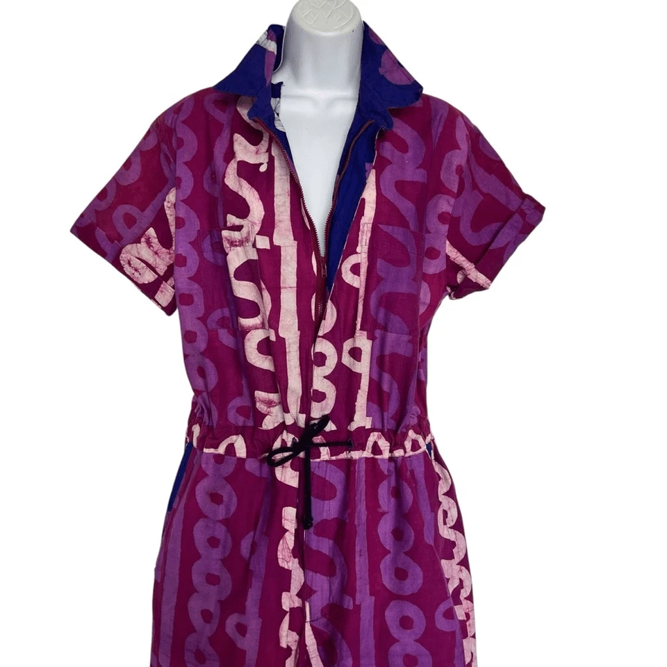 Mono Studio 189 Púrpura Estampado Geométrico Algodón Talla S Foto 2 de 4