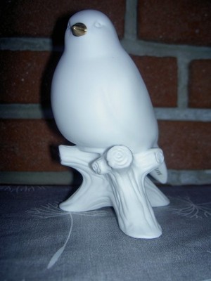 PartyLite Vogelgezwitscher weiße Taube Kerzenhalter f. Teelichter Teelichthalter