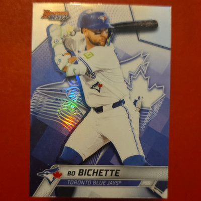 Topps [Best Game Refractor] Bo Bichette #39 Toronto Blue Jays Baseball