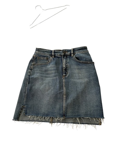 Decjuba Womens Size 8 Blue Denim Jean Skirt Good Condition
