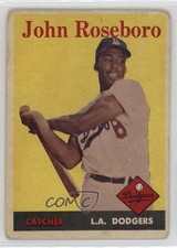 1958 Topps John Roseboro #42 Rookie RC 1bw0