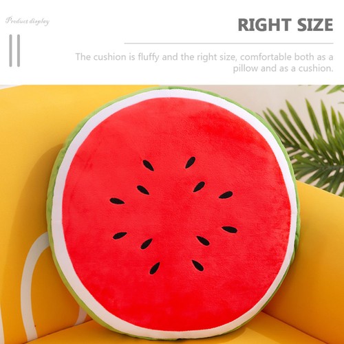 Simuliertes Wassermelonenweichkissen Kind Wassermelonen-Sitzkissen Fruchtkissen - Bild 2 von 12