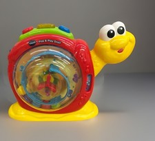 VTech Pop & Play Snail Toddler Toy   Lights M...