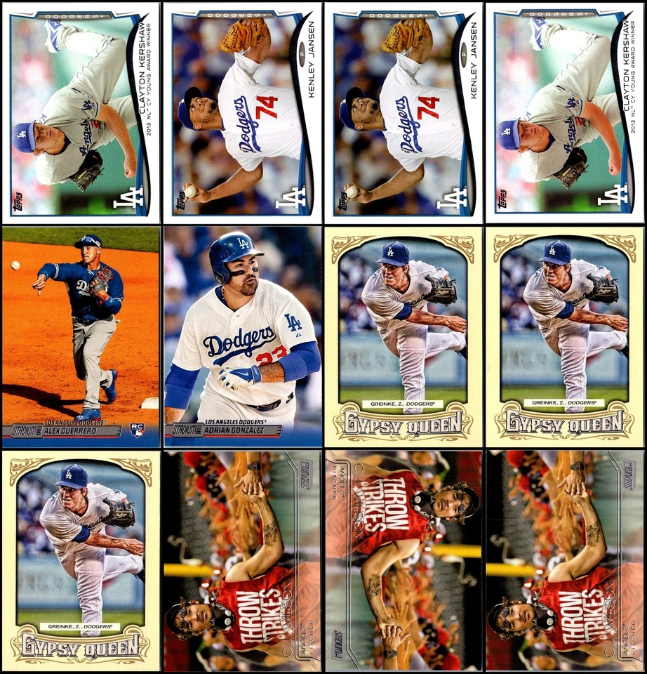 2014 Лос-Анджелес Dodgers (61) карта лот - идти, идти... почти ушел! НЕ ЖДИТЕ! - Изображение 4 из 4