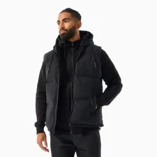Jordan Craig Men's East New York Bubble Vest Black