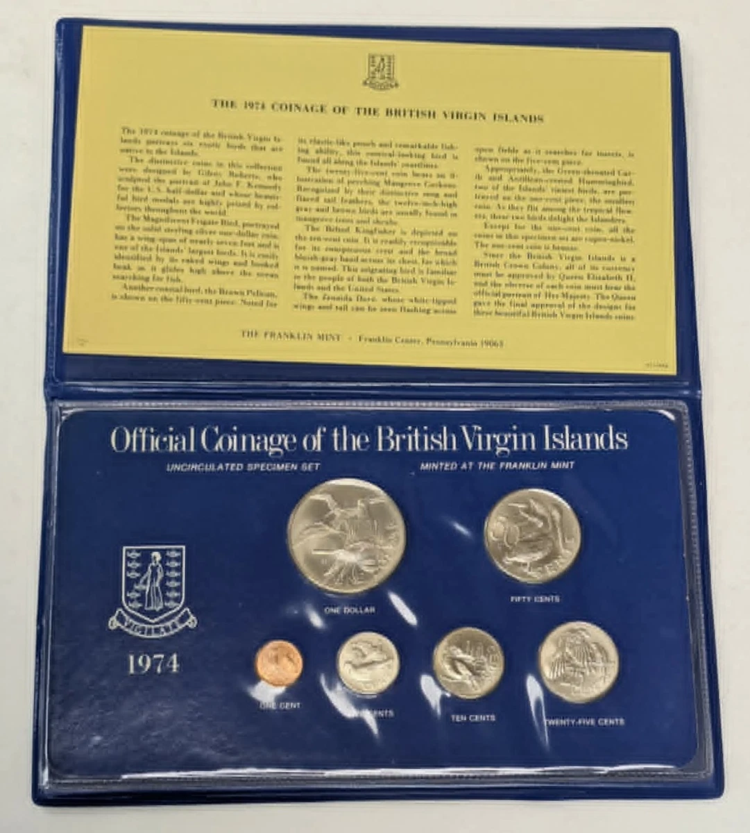 1974 British Virgin Islands Coins for sale | eBay
