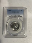 1961 Washington Quarter 25C PCGS MS65