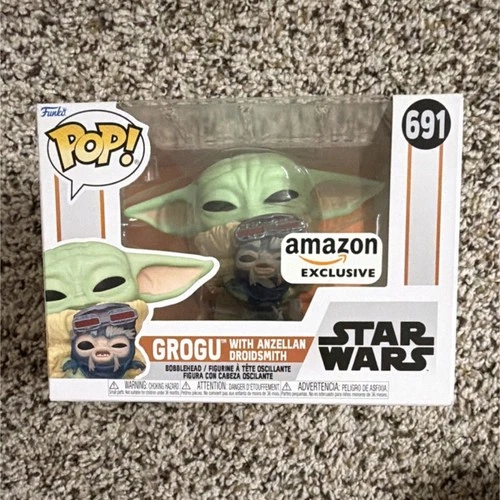 Funko Star Wars Pop! Grogu with Anzellan Droidsmith Amazon Exclusive #691