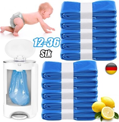 12-36er Pack Nachfüllkassetten für Spross Windeleimer - Windeln Geruchsresistenz