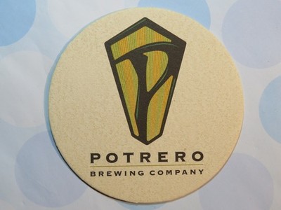 Bier Untersetzer: Potrero Mantel Gär ~ San Francisco, Kalifornien Offen Aus
